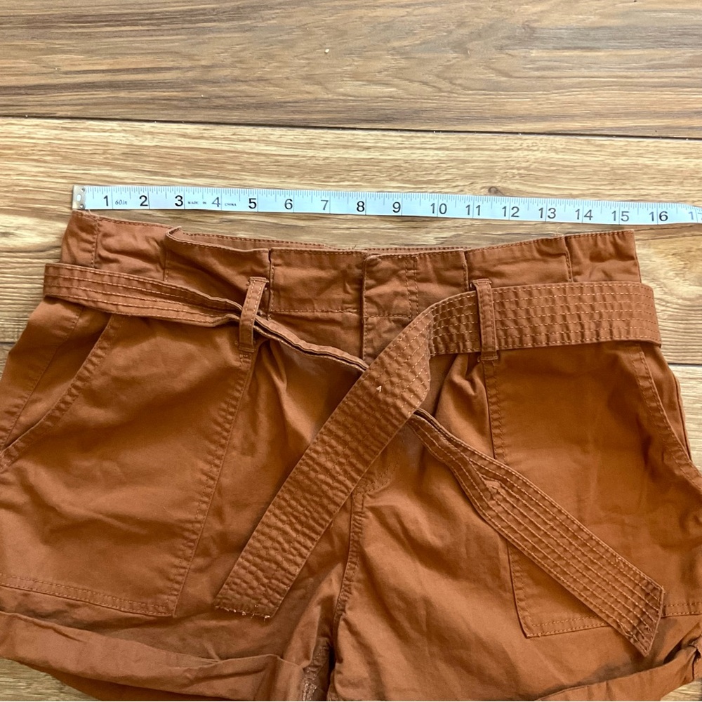 High Rise Belted Shorts - Picture 5 of 8